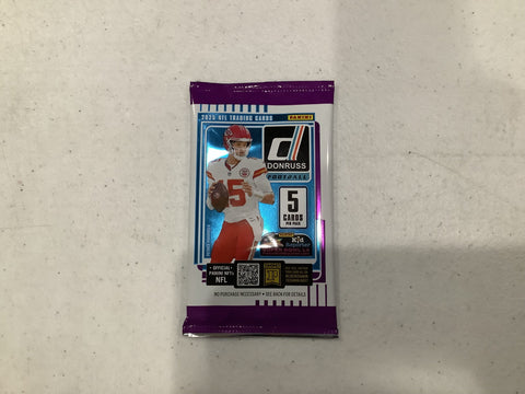 2025 Donruss Football Gravity Feed Pack