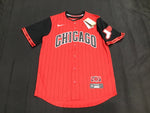 Chi Town White Sox and Bulls Stitched Baseball Jersey Adult L NWT
