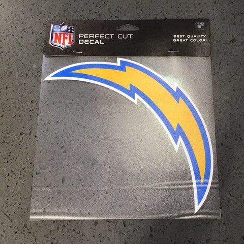 8x8 Decal - Football - LA Chargers