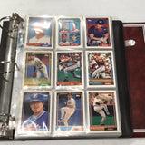 1992 Topps and Topps Traded Baseball Complete Set 1-792