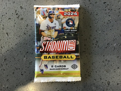 2024 Stadium Club Baseball Hobby Pack