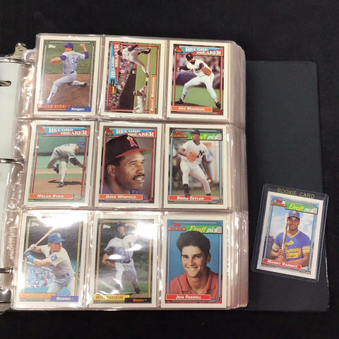 1992 Topps Baseball Complete Set 1-792