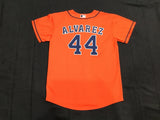 Houston Astros Alvarez #44 Stitched Jersey Youth Large