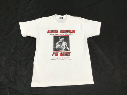 ALEXIS Arguello Three Time World Champion T-Shirt Adult Large