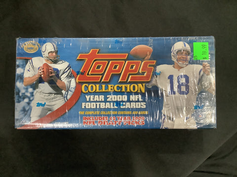 2000 Topps Football Factory Sealed Set