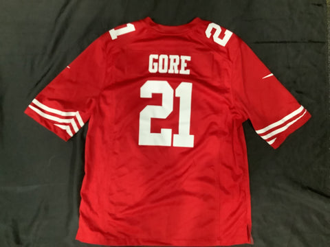 San Francisco 49ers Frank Gore #21 Jersey Adult Large