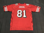 San Francisco 49ers Owens #81 Jersey Adult Large