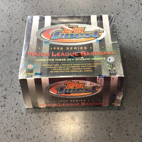 1998 Topps Finest Series 1 Baseball Hobby Box