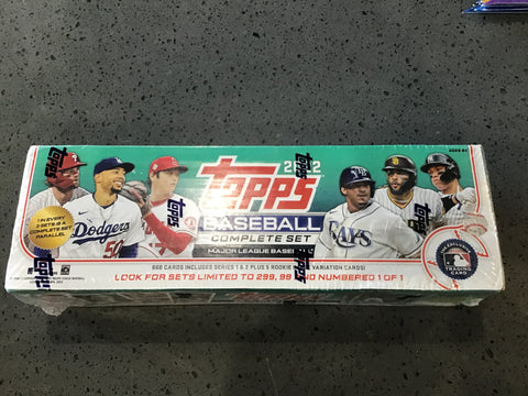 2022 Topps Baseball Complete Set