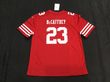 San Francisco 49ers Christian McCaffrey #23 Jersey Adult XL NWT