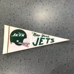 Team Pennant Mini Vintage Football New York Jets