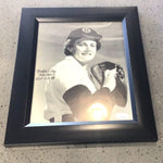 Helen “Nickie” Fox All American Girl’s Baseball Autographed Framed Photo 8x10 JSA Certified