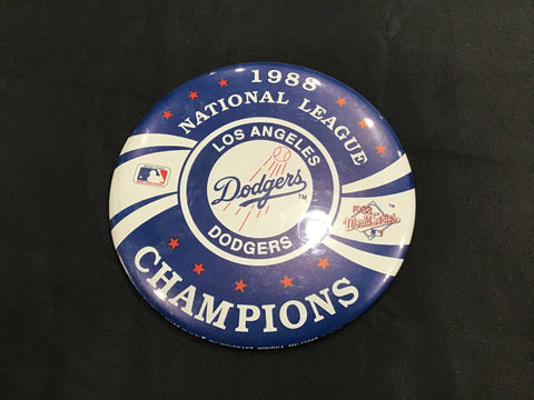 LA Dodgers 1988 National League Champions Button Pin