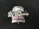 Oakland Raiders Super Bowl XV Metal Pin