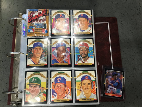 1987 Donruss and The Rookies Baseball Complete Sets 1-660 and 1-56