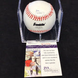 Dexter Fowler Autographed Baseball JSA Certified