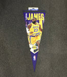 Player Pennant LeBron James Basketball LA Lakers