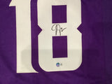 Justin Jefferson #18 Minnesota Vikings Autographed Jersey Cert