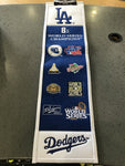 2024 Los Angeles Dodgers Wool Banner 8 x World Series Champ