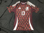 Mexico Guillermo Ochoa 13 Adult Medium Slim Soccer Jersey