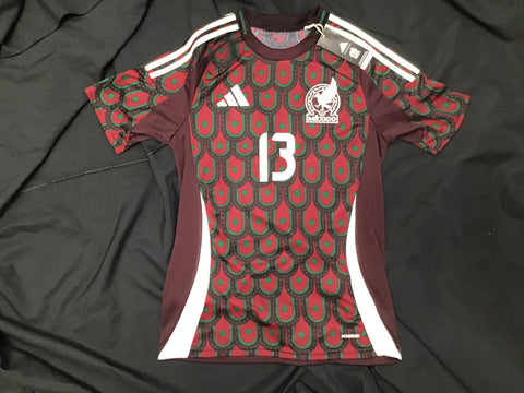 Mexico Guillermo Ochoa 13 Adult XL Slim Soccer Jersey