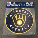 8x8 Decal - Baseball - Milwaukee Brewers 2