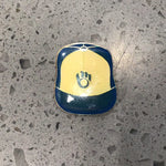 Milwaukee Brewers Baseball Hat Collectable Pin