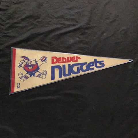 Denver Nuggets Vintage Team Pennant