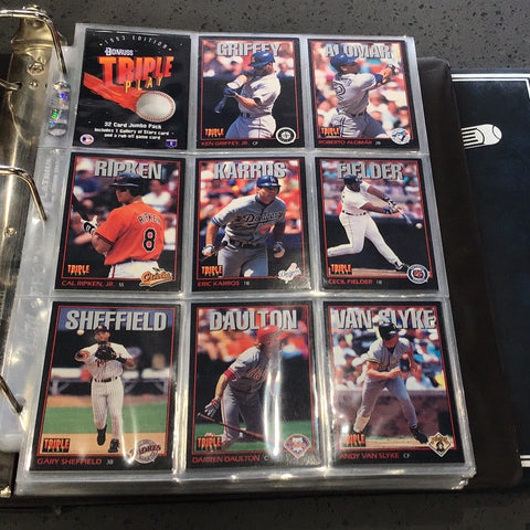 1993 Donruss Triple Play Baseball Complete Set 1-264