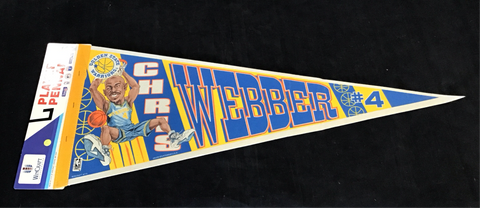 Chris Webber Vintage Pennant 4