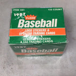 1987 Fleer - Baseball - Complete Set 1-132 + 22 Logo Stickers