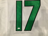 Garrett Wilson #17 New York Jets Autographed Jersey Cert
