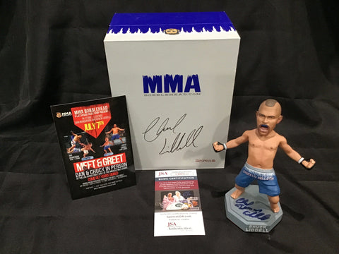 Chuck Liddell Autographed Bobblehead - JSA Authenticated