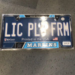 License Plate Frame - Baseball - Miami Marlins