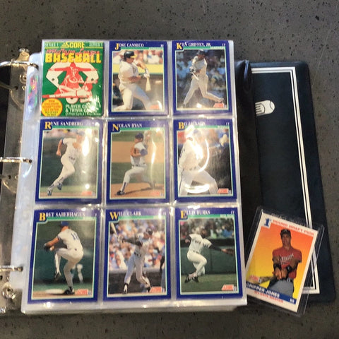 1991 Score Baseball Complete Set 1- 700