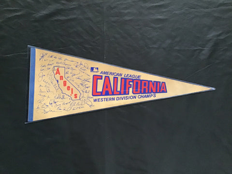 Team Pennant Vintage California Angels Western Division Champs
