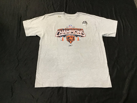 Chicago Bears 2006 NFC Conference Champions T-Shirt Adult 2XL New with Stickers