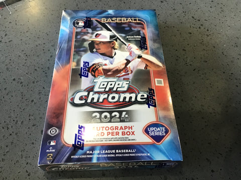 2024 Topps Chrome Update Baseball Hobby Box