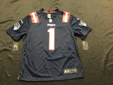 New England Patriots Newton #1 Jersey NWT Adult Large