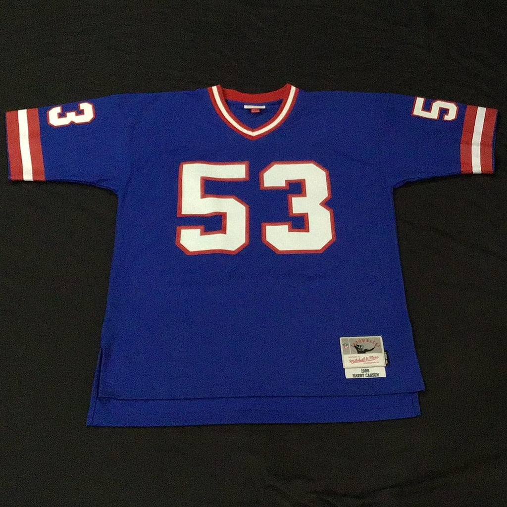 New York Giants Harry Carson #53 1996 Jersey Adult 44 – Overtime Sports