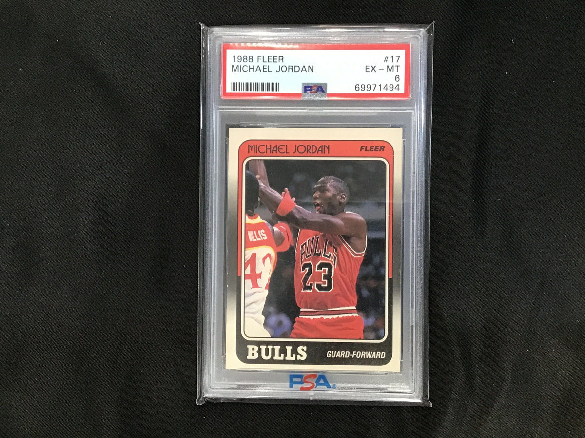 1988 Fleer Michael Jordan store #17