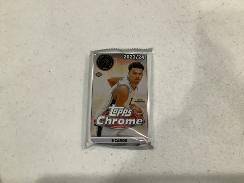 2023-24 Topps Chrome Basketball Hobby Box Pack