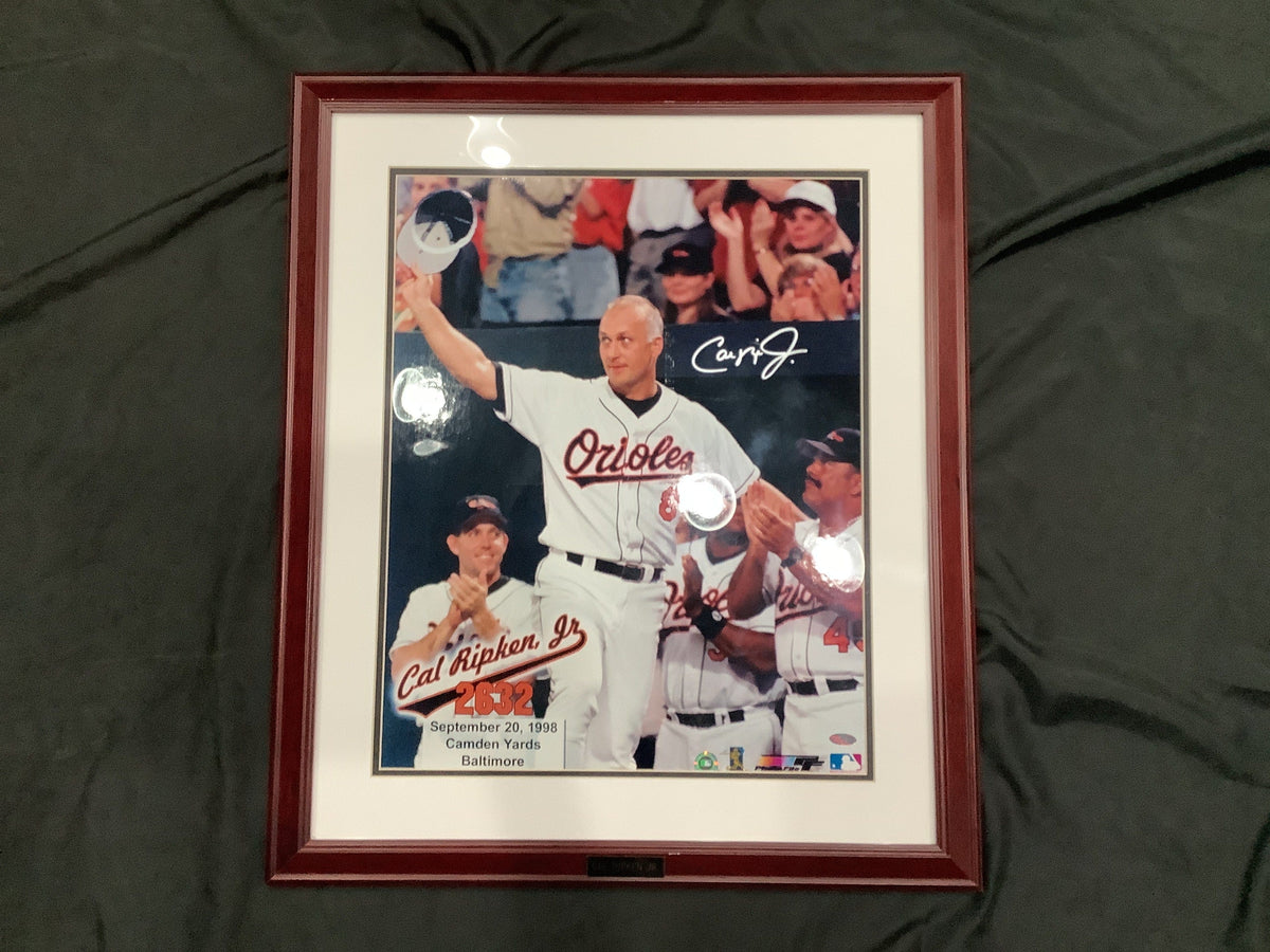 Cal Ripken Jr. Autographed Photo - Steiner Authenticated – Overtime Sports