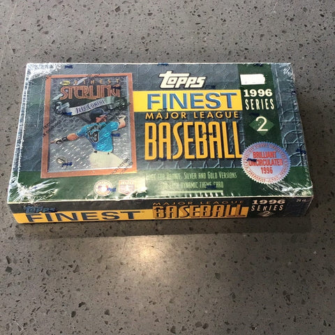 1996 Topps Finest Series 2 Baseball Box