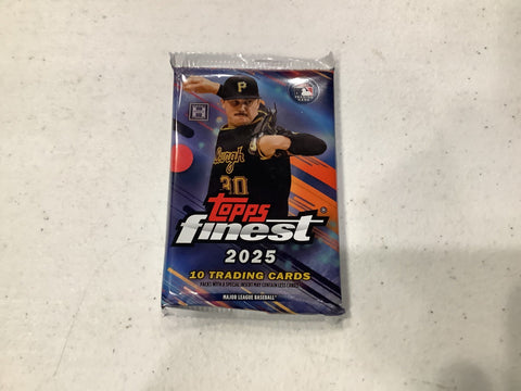 2025 Topps Finest Baseball Hobby Box Pack