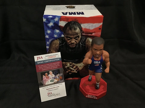 Daniel Cormier Autographed Bobblehead - JSA Authenticated
