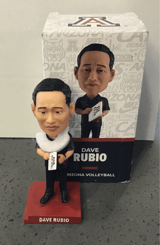 Arizona Wildcats Volleyball Coach- Dave Rubio Bobblehead