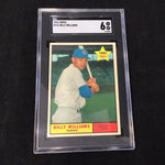1961 Topps Billy Williams #141 Graded Card SGC 6 (6494)