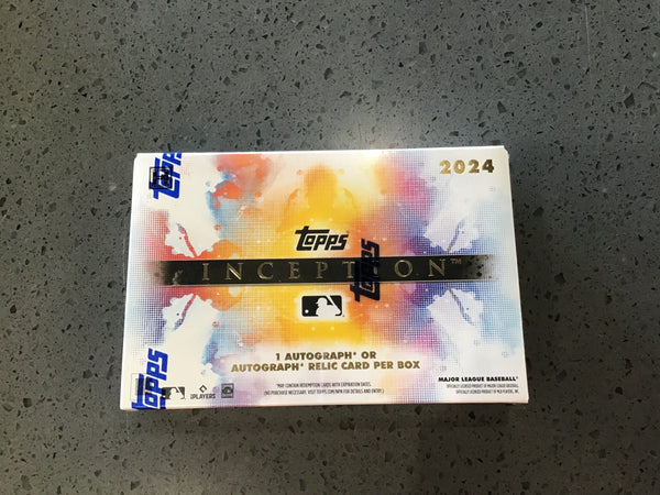 2024 Topps Inception Baseball Hobby Box – Overtime Sports