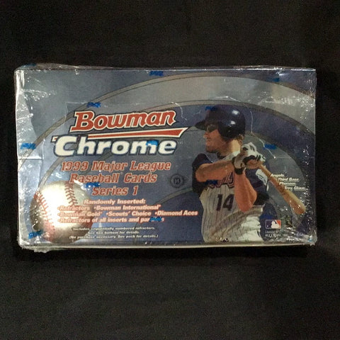1999 Bowman Chrome Baseball Hobby Box